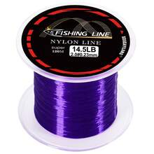 Sougayilang New Design 120M Nylon Fishing Line Urable Monofilament Fishing Line 0.14mm-0.50mm Strong Fishing Lines Smooth Casting Line - Purple - View 14