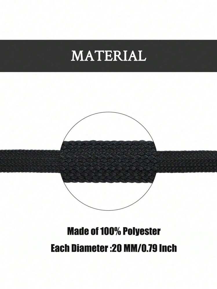1 Pair 120cm/47.24 Inch Flat Shoelaces For Men And Women Sports Shoes,Women Men Sneakers Shoes, Casual Shoes,White Shoes,Basketball Shoes,Trainers Running Shoes - Black - View 4