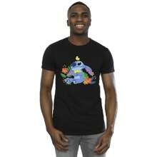 Disney Mens Lilo & Stitch Birds T-Shirt (Black)