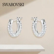 Swarovski STONE:PE MINI HOOP CRY/RHS 5446004