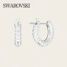 Swarovski STONE:PE MINI HOOP CRY/RHS 5446004
