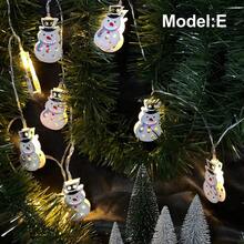 1 dây đèn trang trí Giáng sinh dùng cáp USB, 300cm * 20 đèn Đèn trang trí Giáng sinh bằng sắt, Thích hợp cho trang trí trong nhà / ngoài trời / Giáng sinh Quà tặng Giáng sinh, Trang trí phòng Trang trí Giáng sinh Đèn Giáng sinh Trang trí phòng ngủ Trang trí nhà Trang trí tiệc Lễ hội ngày lễ Quà tặng Giáng sinh Lễ tạ ơn Trang trí cây thông Noel Đồ trang trí - Nhiều màu - Xem 5