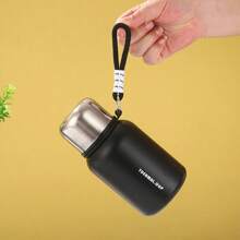 1 New 316 Stainless Steel Insulated Cup, 450ML Outdoor Portable Pocket Cup, High-End Appearance Women's Water Cup, Fashionable Youth Men's And Women's Portable Accompanying Water Cup, Campus Desktop Decoration Insulated Cup. Wedding Souvenirs, Holiday Gifts Back To School - Multicolor - View 8