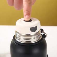 1 New 316 Stainless Steel Insulated Cup, 450ML Outdoor Portable Pocket Cup, High-End Appearance Women's Water Cup, Fashionable Youth Men's And Women's Portable Accompanying Water Cup, Campus Desktop Decoration Insulated Cup. Wedding Souvenirs, Holiday Gifts Back To School - Multicolor - View 4