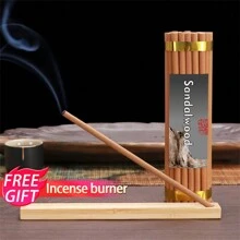 44 piezas Surtido extra grande de varitas de incienso - Incienso, sándalo, hierba de limón, vainilla, cada varilla se quema hasta 2 horas, excelente para el hogar, cafetería, yoga, meditación, fitness y regalos de cumpleaños, graduación, decoración del hogar, decoraciones navideñas, decoración de la habitación, regalos de Navidad - 44 unidades (1 barra puede iluminarse durante 2 horas) - Ver 12