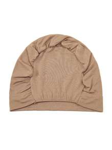 1pc Women's Silky R Beanie Cap - Multicolor - View 6