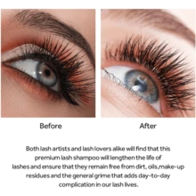 Espuma Limpiadora Para Pestañas Importadora Tim ChengLeody - Blanco - Ver 4