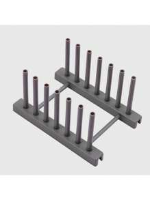 碗碟架，盘子架，锅盖架，厨房用品收纳架，沥水架，储物架 - 彩色 - 查看 14