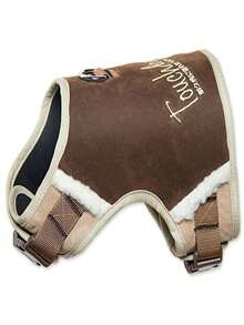 Touchdog Tough-Boutique Adjustable Fashion Dog Harness- Dark Brown - Extra Small - 彩色 - 查看 1