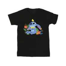 Disney Mens Lilo & Stitch Birds T-Shirt (Black)