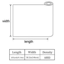 10 Yards Waterproof Canvas Fabric 58" W 600D Upholstery Material Indoor Outdoor Multi-Purpose UV Fade Resistant Sewing DIY Cloth - Beige - View 6