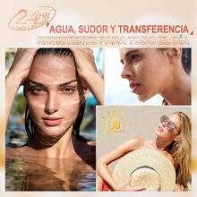 Sace Lady Bases De Maquillaje Corrector Polvo Compacto Fijado Impermeable Matte Anti-aceite - 01 - Ver 6