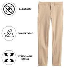 3-Pack Women's Super Stretchy Slim Fit Ponte Pants - Khaki - Khaki - Khaki - View 3