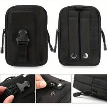 1pc Slim Fanny Pack Mobile Phone Storage Small Waist Bag, Waterproof Nylon Multifunction Casual Fanny Pack Waist Travel Bag For Outdoor Sports Christmas Fall University Men Bag Fanny Pack Chest Bag Cross Bag Funny Gifts Holiday THobo Bag Hip Bag Black Bag Travel Essentials Holiday Essentials Summer School Bag Pack Belt Bag Spring School Supplies Purse Side Bags For Men Mini Bag Men Essentials Mobile Phone Bag Pouch Hunting Bag Belt Bag For Men Running Accessories Tactical Belt Bag Tools Waterproof Backpack