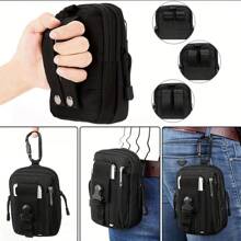 1pc Slim Fanny Pack Mobile Phone Storage Small Waist Bag, Waterproof Nylon Multifunction Casual Fanny Pack Waist Travel Bag For Outdoor Sports Christmas Fall University Men Bag Fanny Pack Chest Bag Cross Bag Funny Gifts Holiday THobo Bag Hip Bag Black Bag Travel Essentials Holiday Essentials Summer School Bag Pack Belt Bag Spring School Supplies Purse Side Bags For Men Mini Bag Men Essentials Mobile Phone Bag Pouch Hunting Bag Belt Bag For Men Running Accessories Tactical Belt Bag Tools Waterproof Backpack