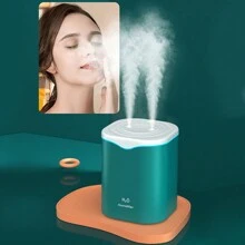 2L Ultrasonic Air Humidifier Cool Mist Steam Purifier Aroma Beauty LED Lights UK - Green - View 4