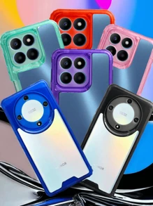 Funda Protector Uso Rudo 360° Otter Para Reno 13F 5g Más 2 Micas De Cristal - Negro - Ver 4