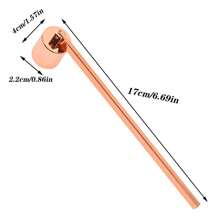 Stainless Steel Candle Accessory Set,Candle Wick Trimmer Cutter+Candle Snuffer Extinguisher+Wick Dipper+Storage Tray+Gift Package For Candle Lover (Multicolor) The Product Has Some Scratches &Chromatic Aberration - Multicolor - View 21