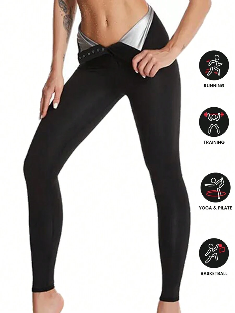 运动户外 2024 最新款女士塑身衣收腹桑拿服桑拿紧身裤运动短裤减肥健身跑步瘦身压缩裤适用于日常运动锻炼举重健身骑行瑜伽普拉提露营徒步新年款春季塑身衣腰部训练器紧身胸衣健身房配件