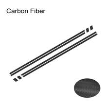 适用于奥迪 A4 B8 B9 B7 8W 8K 8E Avant Quattro Allroad TFSI 2 件车门贴纸侧裙饰条乙烯基贴花条纹汽车配件 - 210x8cm/82.67x3.14inch - 查看 14