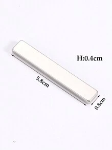 1支3D磁性猫眼美甲棒，方形双头磁铁，DIY凝胶指甲油美甲磁性工具，专业美容工具，易于使用，美甲用品，美甲工具，美甲配件，返校季，美甲，美甲工具，适用于假指甲 - 銀色 - 查看 4