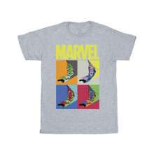 Marvel Mens Spider-Man Pop Art T-Shirt (Sports Grey)