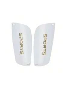 2 件装足球护腿板运动护胫板加厚双层插入式护脚板