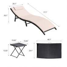 Beach Chairs - Beige - View 7