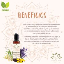 Aceite Orgánico Corporal Para Masajes Con Vitamina E 125ML - Relajante - Ver 4