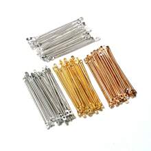 100個 15-40mm 長條形連接件 DIY 珠寶製作配件 適用於耳環和項鍊 - bar connector charms - 查看 1