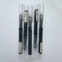 5pcs Quick Drying Straight Liquid Ballpoint Pen, Black Neutral Pen, Student Exam Question Brush, Water Pen, Stationery, Needle Tube Pen, Carbon Pen - Multicolor - View 7