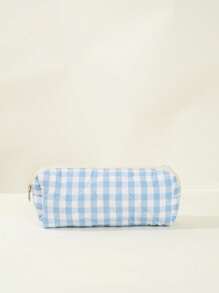 1 Túi đựng đồ trang điểm kẻ caro xanh dành cho nữ Túi đựng đồ trang điểm du lịch có khóa kéo Túi đựng đồ vệ sinh cá nhân Gingham dễ thương Họa tiết ca rô Dung tích lớn Túi đựng đồ trang điểm du lịch Túi đựng đồ trang điểm chăm sóc da Hoàn hảo cho du lịch ngoài trời Túi trang trí cho bé gái Túi xách tay dễ thương Túi đựng ví đựng cọ mỹ phẩm cầm tay có khóa kéo đựng son môi, cọ, đồ chăm sóc da, điện thoại di động, tiền xu, đồ dùng nhỏ Túi đựng đồ trang điểm - Màu xanh lam - Xem 11