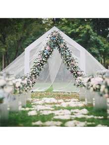 Triangle Metal Arch Backdrop Stand Garden Arbor Wedding Party Decorations Rack - 1 - View 11