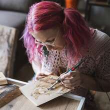 ilibilib 90 Watt Soldering Iron, 110W High Power, Full Digital Display °F /°C - Temperature Controlled Soldering Tool With ON/OFF Switch - View 5