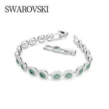 Swarovski ANGELIC:BRACELET EMRD/CRY/RHS M 5646735
