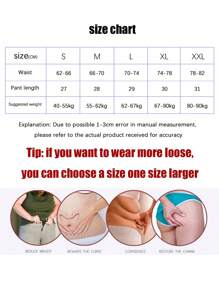 1 pezzo Mutandine contenitive sportive di taglia grande con controllo addominale, pantaloncini imbottiti traspiranti per migliorare i fianchi, biancheria intima modellante e snellente per accessori da palestra, corsetti per snellire la pancia, cinture lombari per snellire la vita