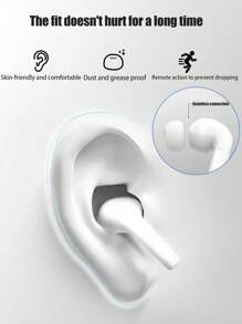 6 pièces de remplacement en silicone blanc pour embouts d'oreille Apple Airpods Pro (grandes/moyennes/petites, 2 paires de chaque taille)