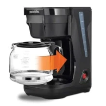 Compact 12-Cup Auto-Pause Front-Fill Coffeemaker