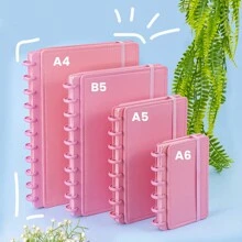 Smart Notebook Kit Large A4+A5 Refill Sheet Hard Cover Discs Notes Lined Planner Colors - Green - View 5