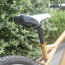 Bicycle Bike Seat Post MTB Mountain Road Seatpost Tube Aluminum 25.4/27.2/28.6MM - Black - View 11