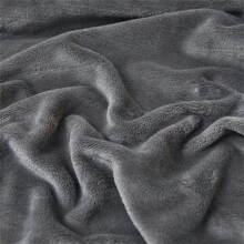 Simple Solid Color Milk Fleece Fitted Sheet Suitable For Year-Round Bedroom Use