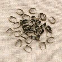 50pcs Pendant Clips Pinch Bail Clasps Buckle Charm Necklace Hook Connector For DIY Jewelry Making Accessories Findings - Pinch Bail - View 4