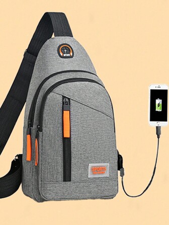 大容量男士背包 时尚简约 撞色休闲斜挎包 商务单肩包 实用胸包 圣诞节学院包 腰包 腰包礼品 尖叫包 冬季圣诞礼物 户外便携礼品 旅行礼品 侧包 挎包 皮包 流浪包 旅行必需品 夏季 返校 运动生活 度假包 腰包 春季学校用品 钱包 腰包 男士侧包 新生活用品 学生必备 钱包必备品 毕业