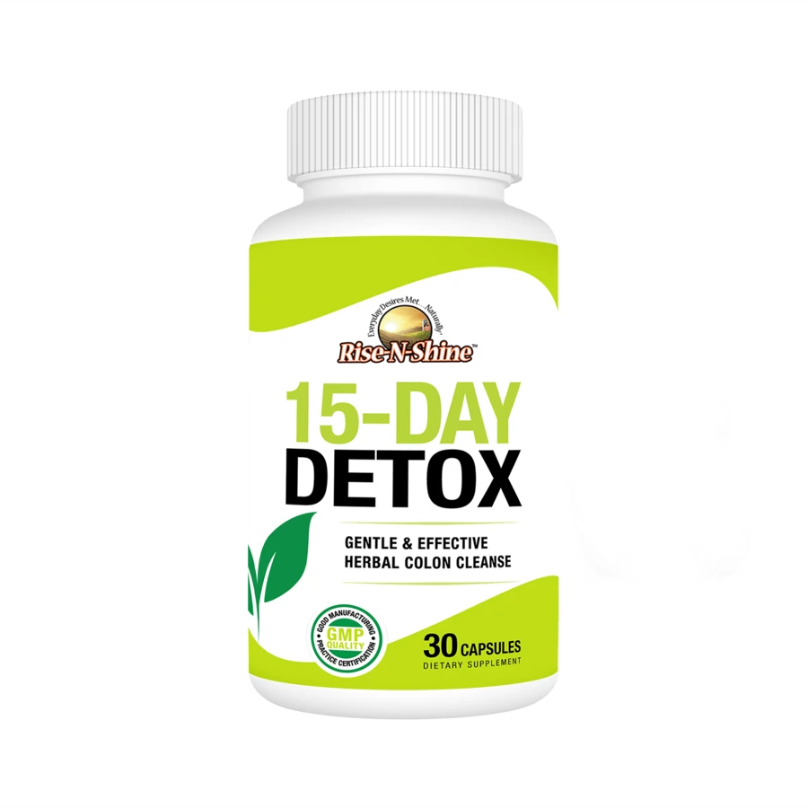 15 Day Detox Cleanse | Happy Cleaner Detox To Lose Weight | Gut & Parasite Cleanse | Natural Colon Cleanser & Laxative Detox Pills | Detox For Bloating Relief, Debloat & Digestive Health | By Rise-N-Shine - 其他 - 查看 1