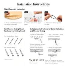 WANLECY 60CM Acrylic Swing Cake Rack Stunning Sparkling Chandelier Stand Suspended Cake - Clear - View 4