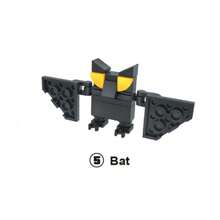 Juguetes de construcción de bloques pequeños de Halloween: Bruja, Vampiro, Zombi - Rompecabezas de dibujos animados de Halloween, regalo de cumpleaños para niños, regalo de Navidad, invierno, Acción de Gracias - Bloques de colores - Multicolor - Ver 6