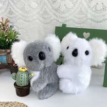 1 件可爱仿真考拉娃娃，三种尺寸，是动物爱好者的完美礼物，也是房间的完美装饰 - 無尾熊 - 查看 9