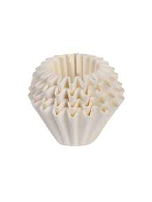 50/100pcs Hand Brewed Coffee Cake Filter Paper, Wavy Filter Paper, Drip Type Bowl Shaped Origami Filter Paper, Bowl Shaped Coffee Filter Paper - Multicolor - View 10