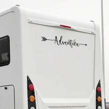 Graphics Mountain Adventure Decor Decals Motorhome Stripes Vinyl Stickers For Camper Van Horsebox Caravan RV Car Tuning Accessories - 100x20cm/39.37x7.87inch - View 3