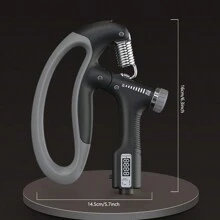 1 peça Kit Fortalecedor de Pegada - Fortalecedor de Antebraço com Esticador de Dedos, Bolas de Pegada e Anel de Pegada para Treinamento de Força de Mão